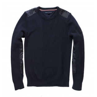 TOMMY HILFIGER SWETER MESKI - CREW 